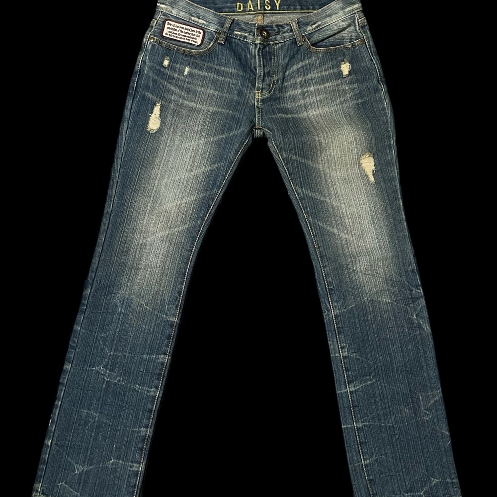 Daisy Patchwork Denim